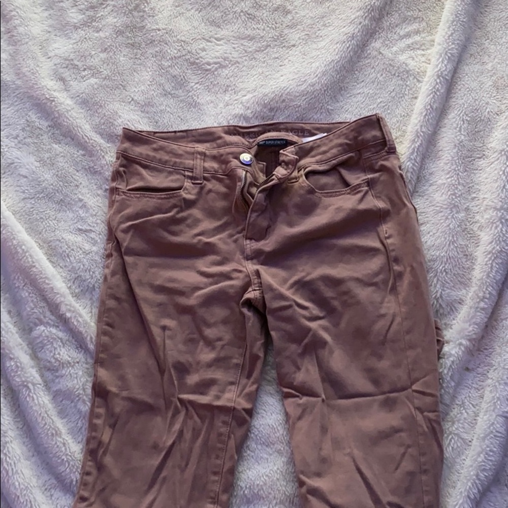Light pink Jeans American Eagle)
